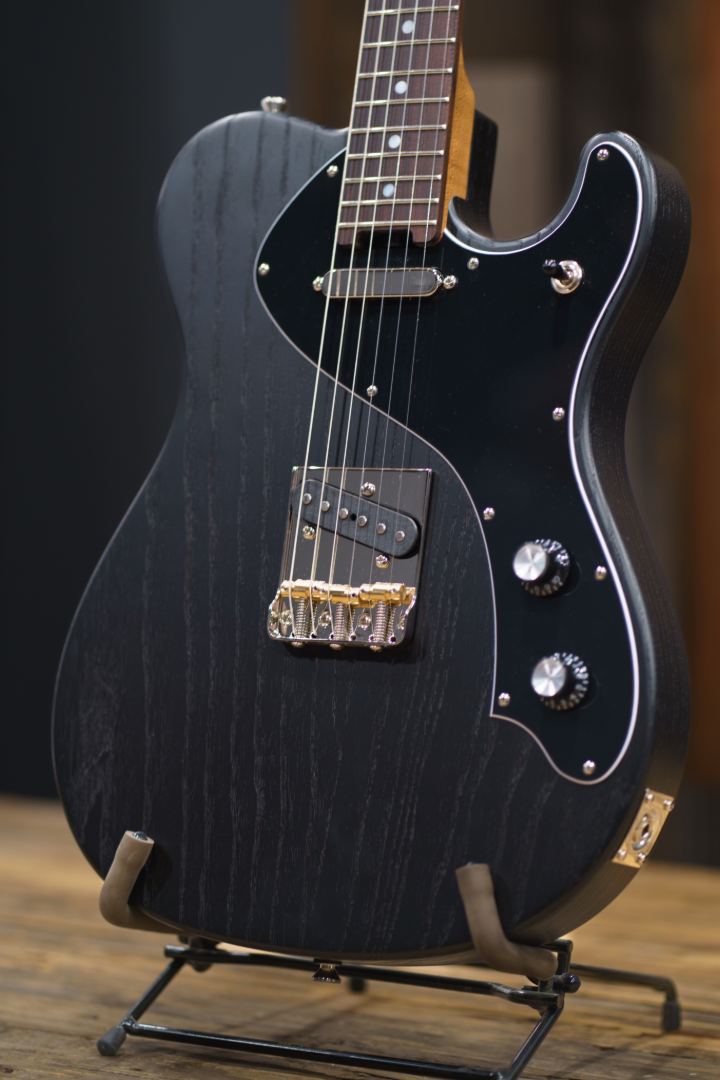 Texas Miracle - Black Open Grain Satin