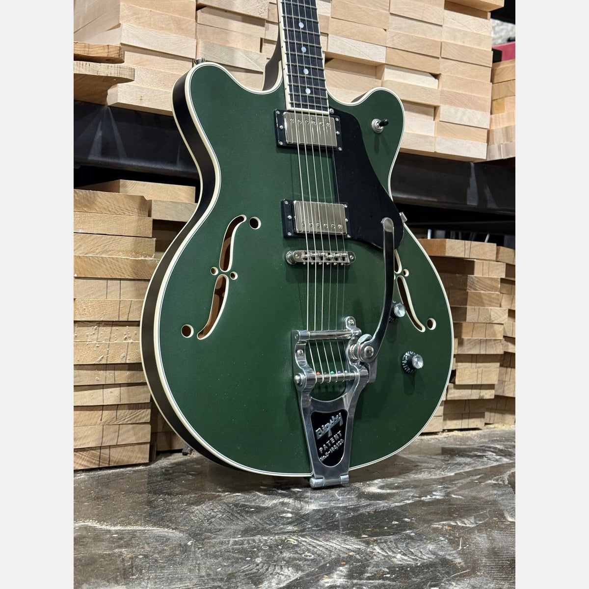 Veritas Five O Three Cadillac Green with Bigsby — photo 1